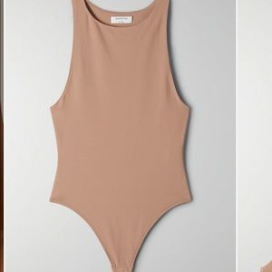Aritzia - Babaton Contour '90s Bodysuit (Clay)